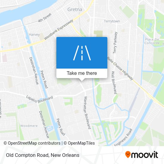 Mapa de Old Compton Road