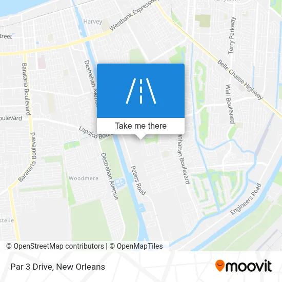 Par 3 Drive map