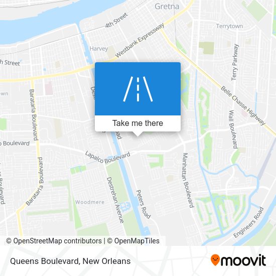 Queens Boulevard map