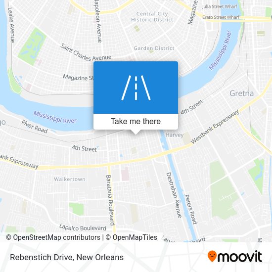 Rebenstich Drive map