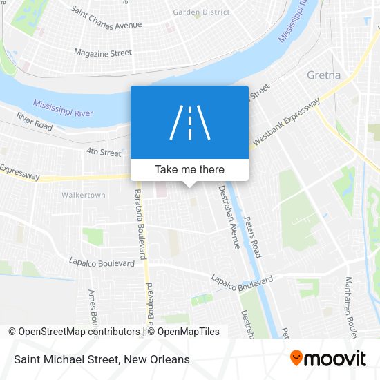 Mapa de Saint Michael Street