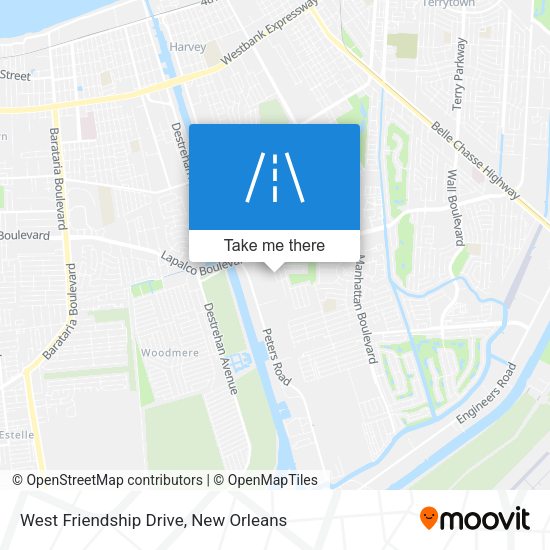 West Friendship Drive map