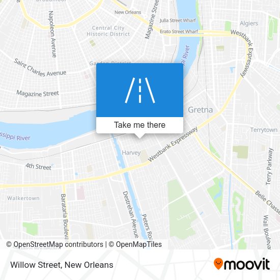 Mapa de Willow Street