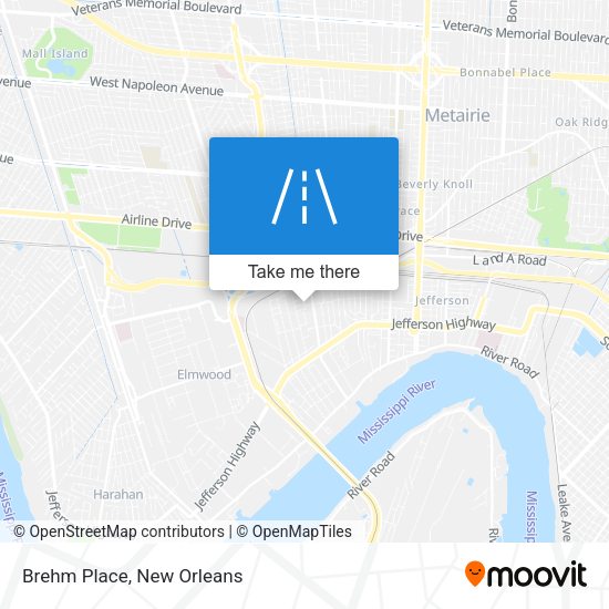 Mapa de Brehm Place