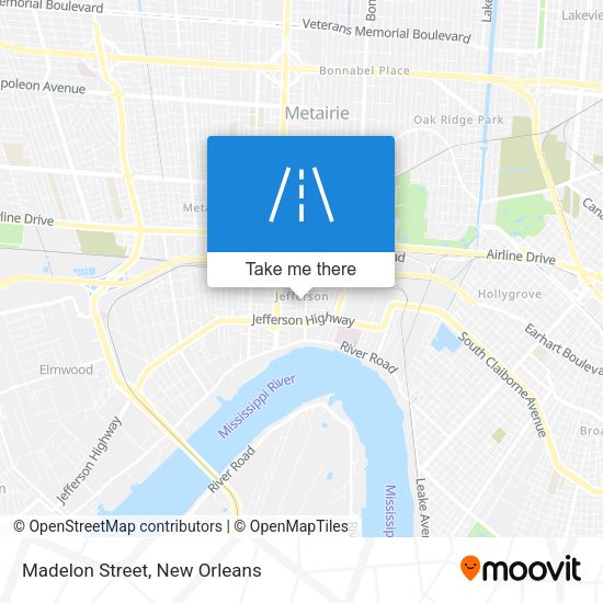 Mapa de Madelon Street