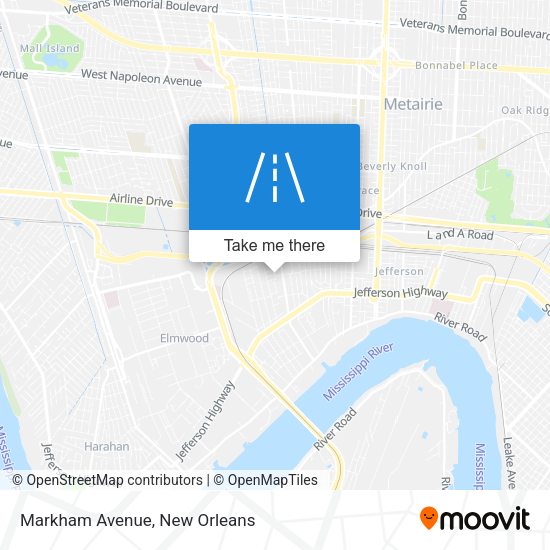 Mapa de Markham Avenue
