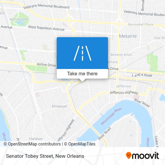 Mapa de Senator Tobey Street