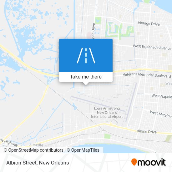 Mapa de Albion Street