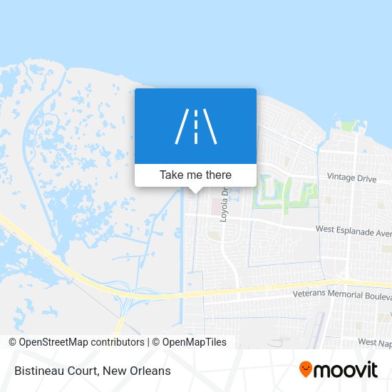 Bistineau Court map