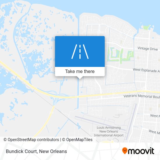 Mapa de Bundick Court