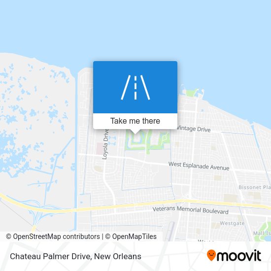 Chateau Palmer Drive map