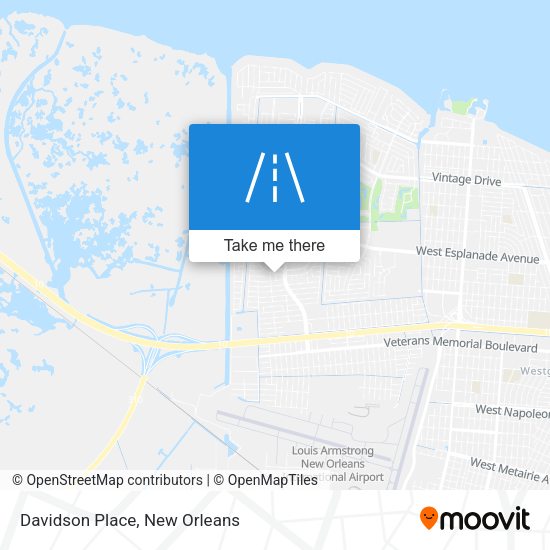 Mapa de Davidson Place