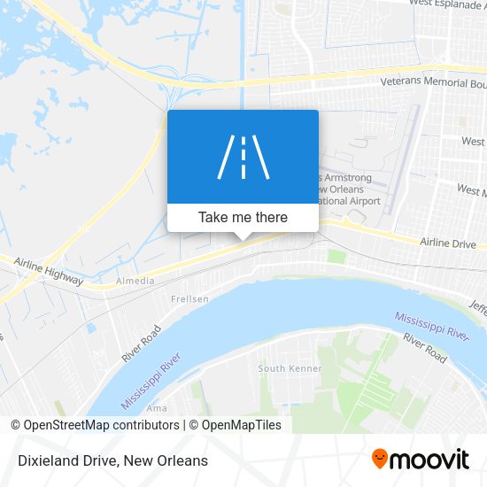 Dixieland Drive map