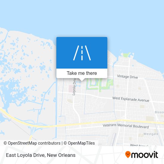 East Loyola Drive map