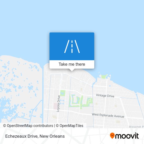 Mapa de Echezeaux Drive