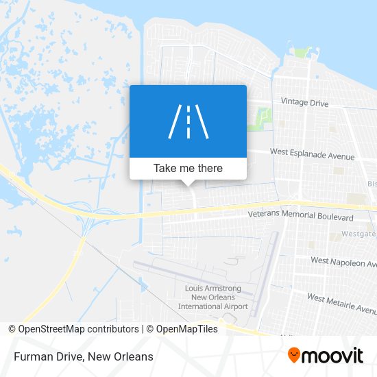 Mapa de Furman Drive