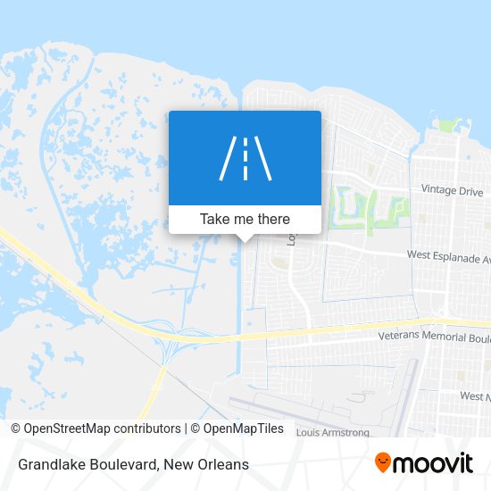 Grandlake Boulevard map