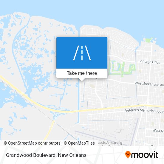 Grandwood Boulevard map