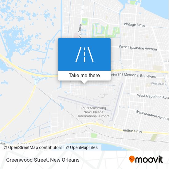 Mapa de Greenwood Street