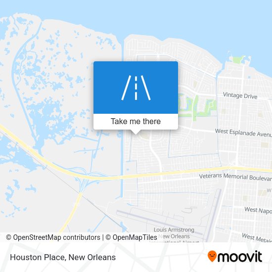 Mapa de Houston Place