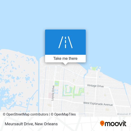 Meursault Drive map
