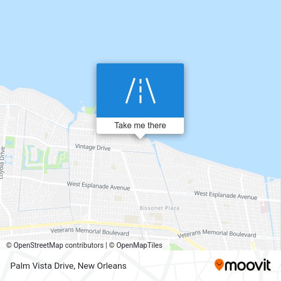 Palm Vista Drive map