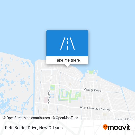 Petit Berdot Drive map