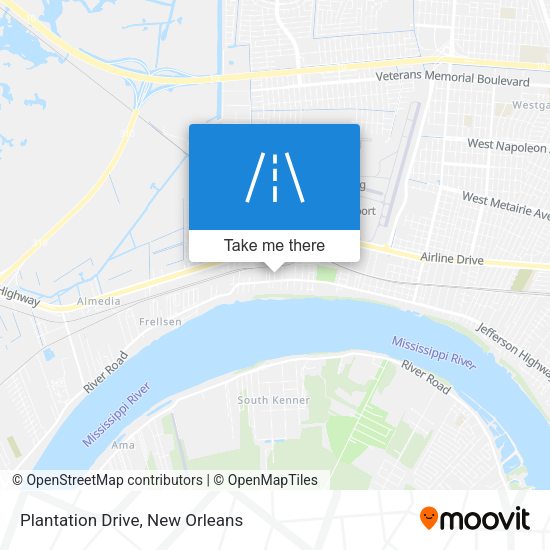 Plantation Drive map