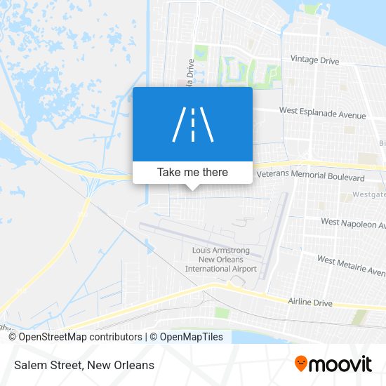 Mapa de Salem Street
