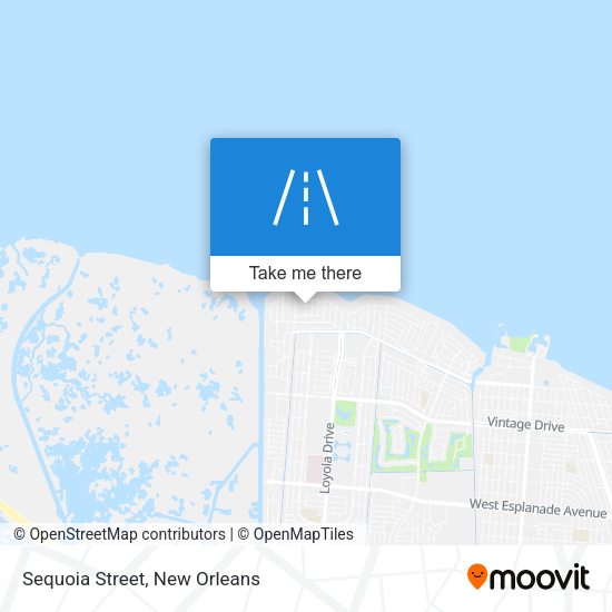 Mapa de Sequoia Street