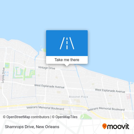 Mapa de Shamrops Drive