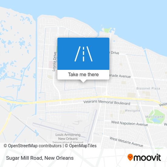 Mapa de Sugar Mill Road