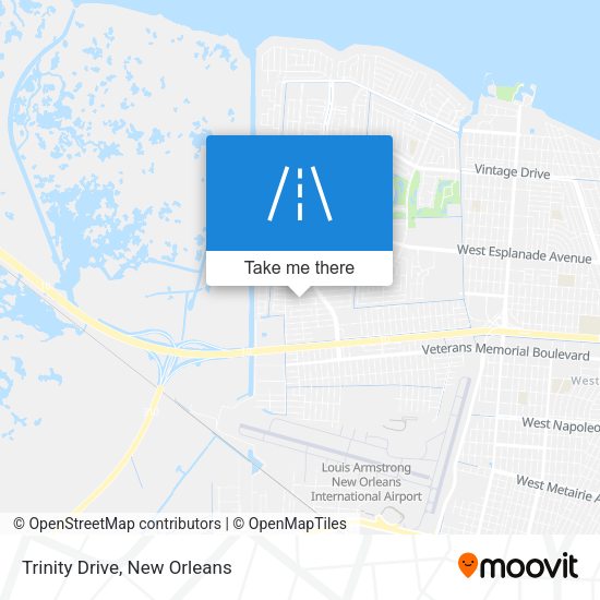 Mapa de Trinity Drive