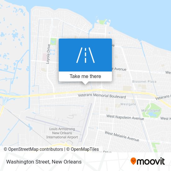 Mapa de Washington Street