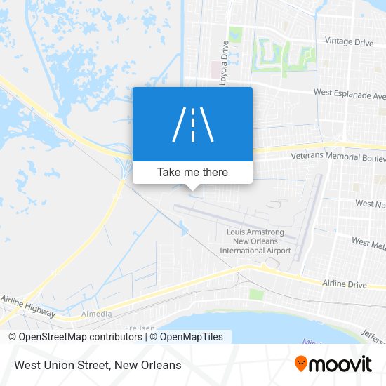 Mapa de West Union Street