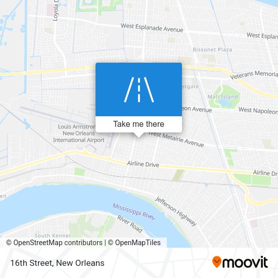 Mapa de 16th Street