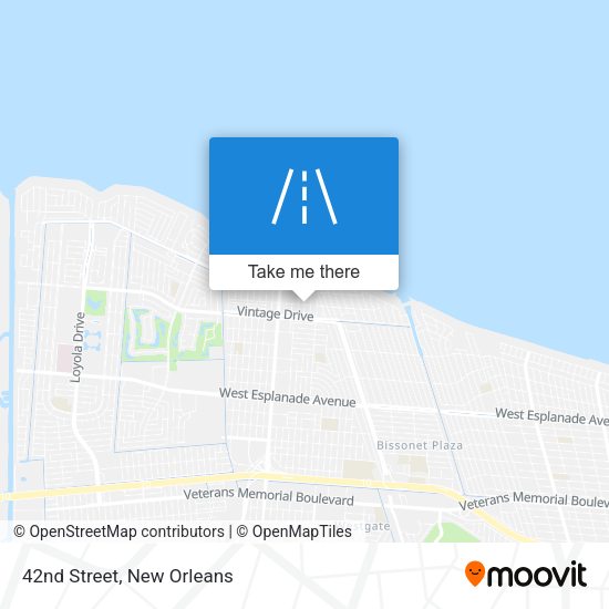 Mapa de 42nd Street
