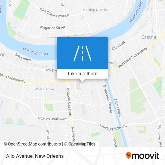 Allo Avenue map