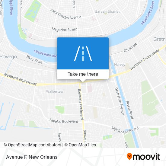 Mapa de Avenue F