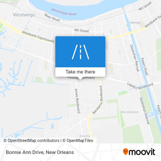Mapa de Bonnie Ann Drive