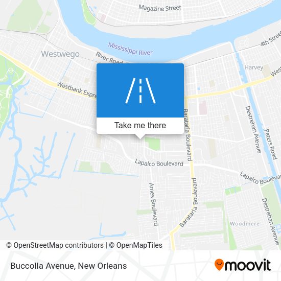 Mapa de Buccolla Avenue