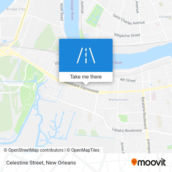 Celestine Street map