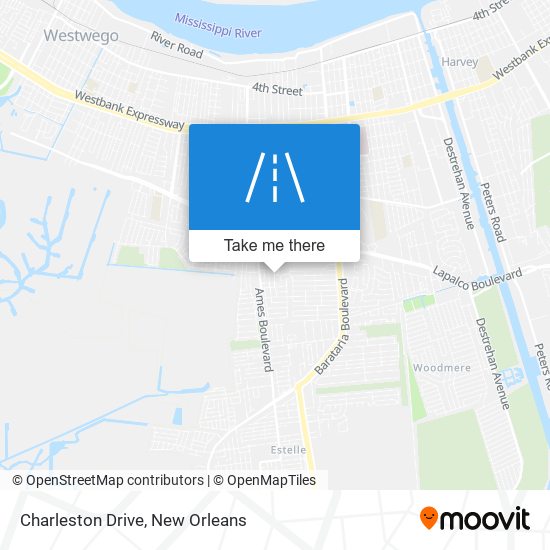 Charleston Drive map