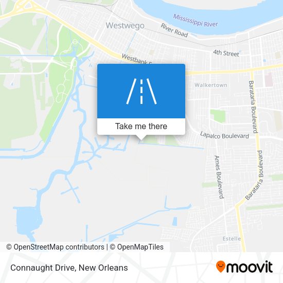 Connaught Drive map