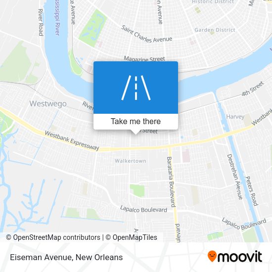 Mapa de Eiseman Avenue