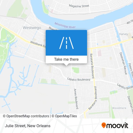 Mapa de Julie Street