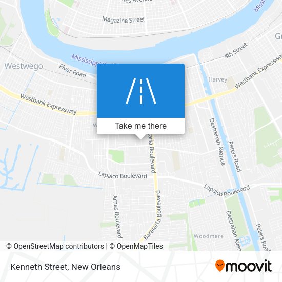 Kenneth Street map