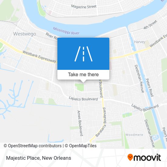 Mapa de Majestic Place