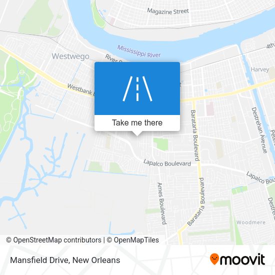 Mapa de Mansfield Drive