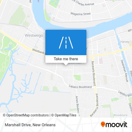 Mapa de Marshall Drive